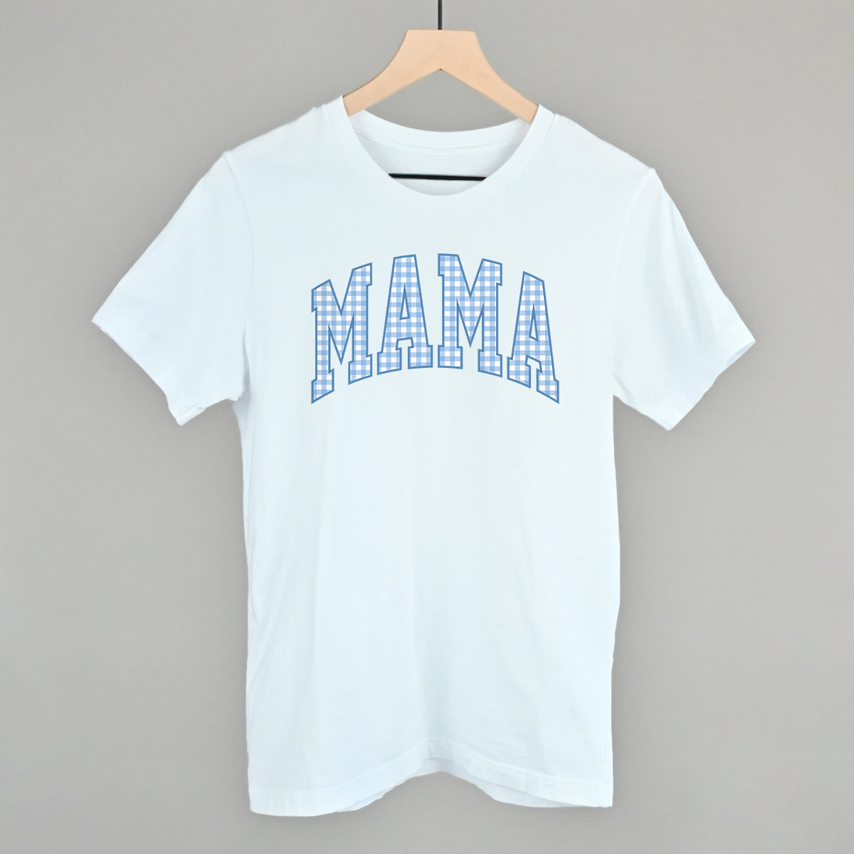 Mama Blue Gingham Arch