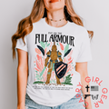She Stands in Full Armor TEE