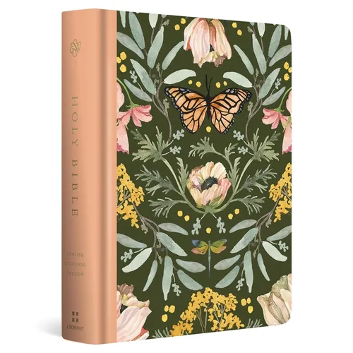 ESV Single Column Journaling Bible, Artist Series (Hardcover, Ruth Chou Simons, Be Transformed) - Hardcover
